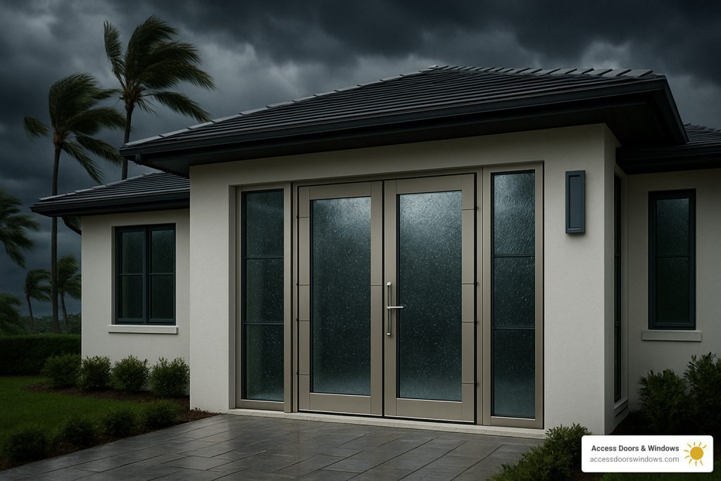 hurricane impact doors
