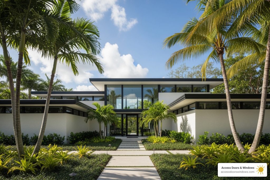 Florida impact-resistant windows