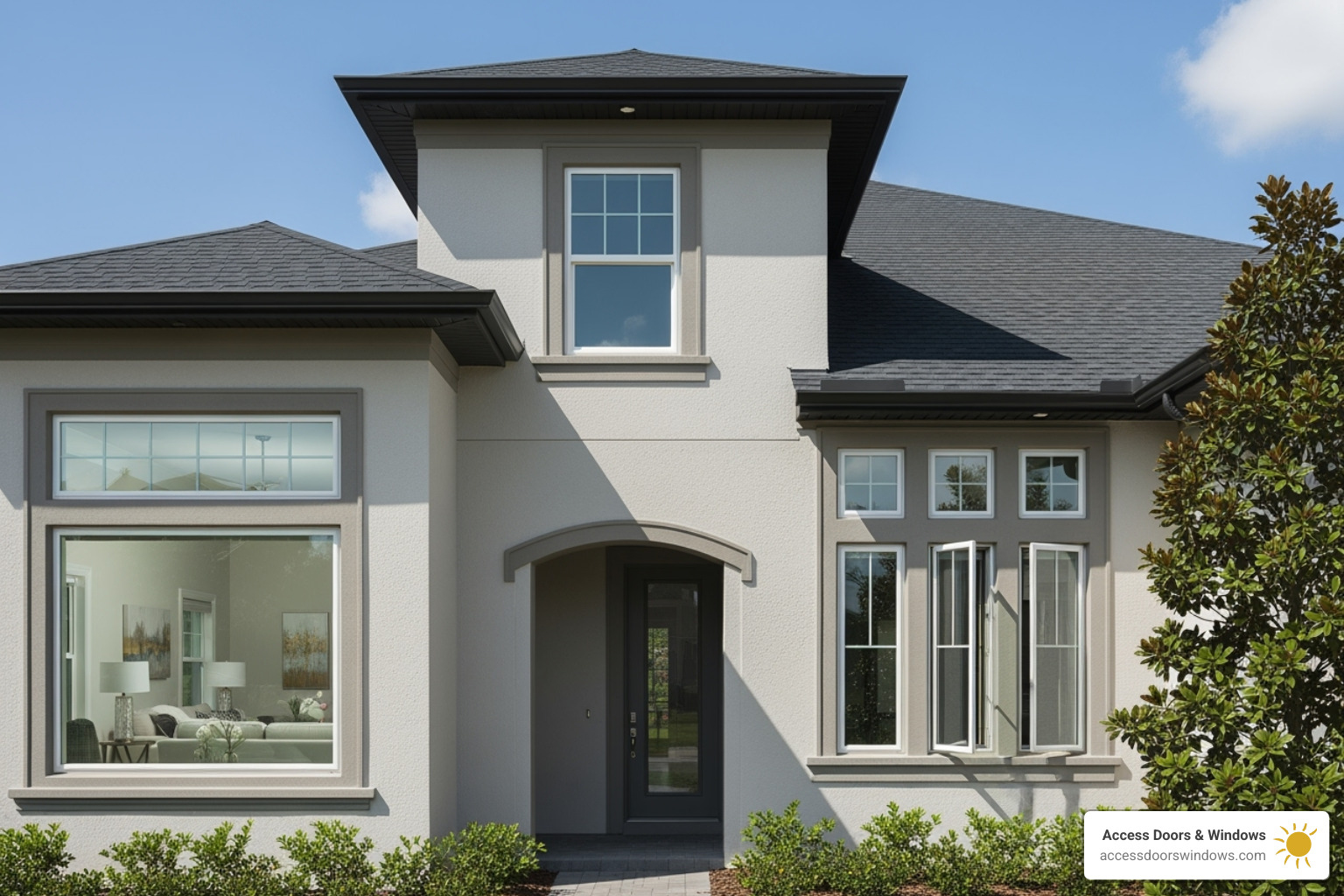 various styles of impact windows like casement, picture, and single-hung - Hurricane impact windows Florida