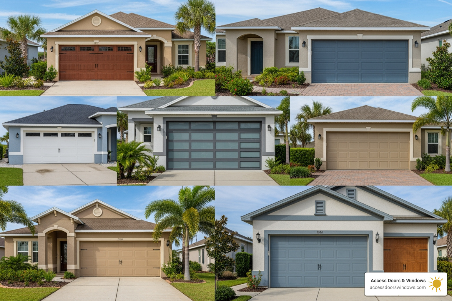 different styles of hurricane impact garage doors - hurricane impact garage doors