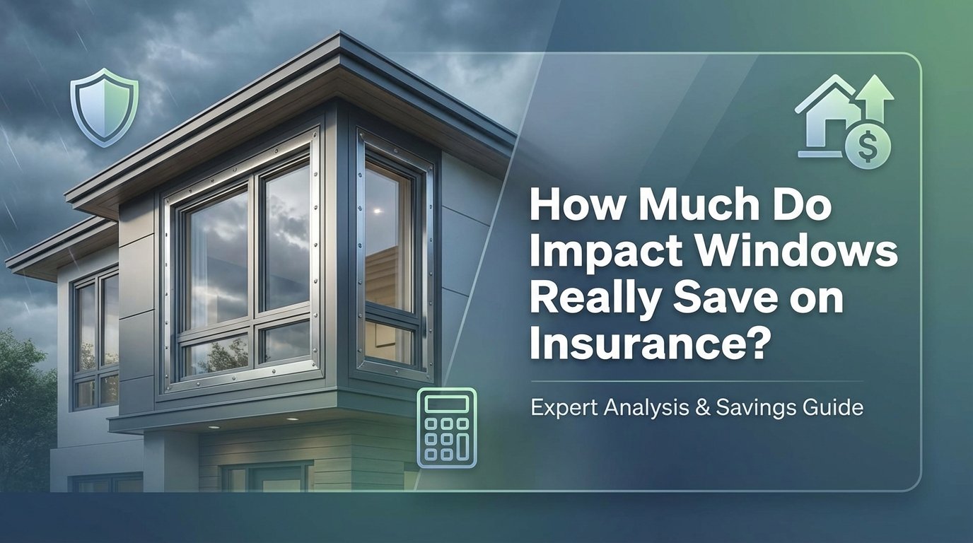 How Much Do Impact Windows Really Save on Insurance?