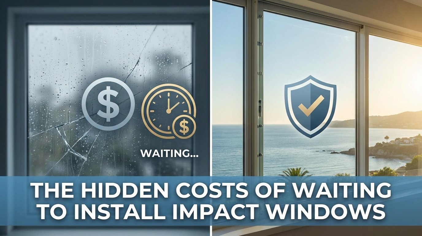 The Hidden Costs of Waiting to Install Impact Windows