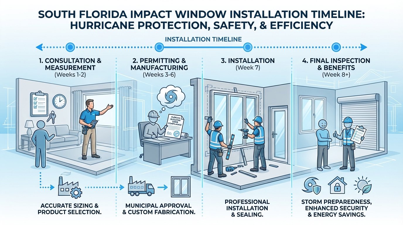 Breaking Down the Impact Window Installation Process