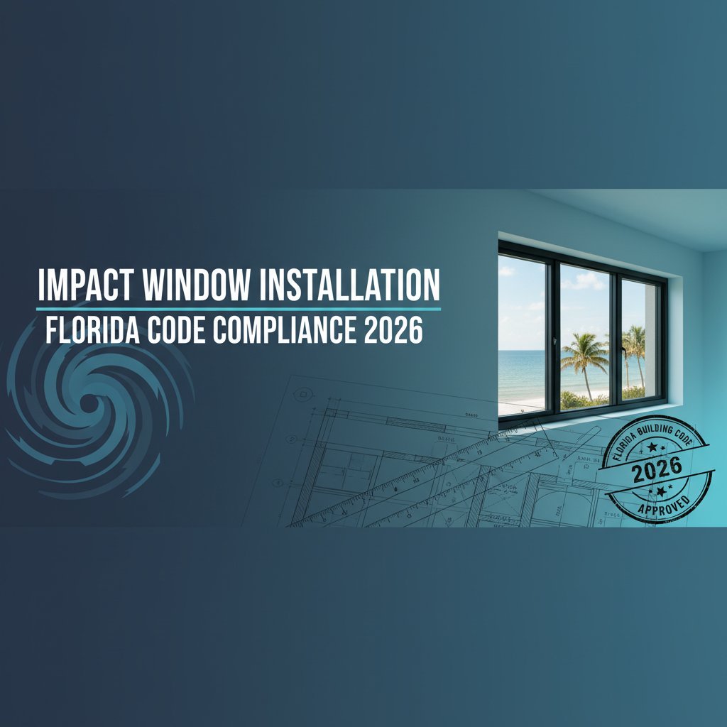 Impact Window Installation: Florida Code Compliance 2026