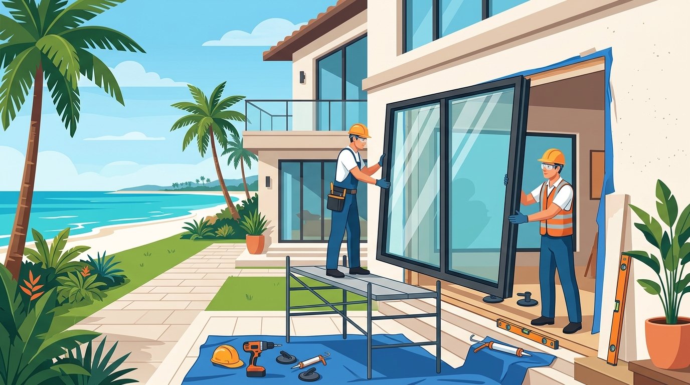 Impact Window Installation Palm Beach: What to Expect