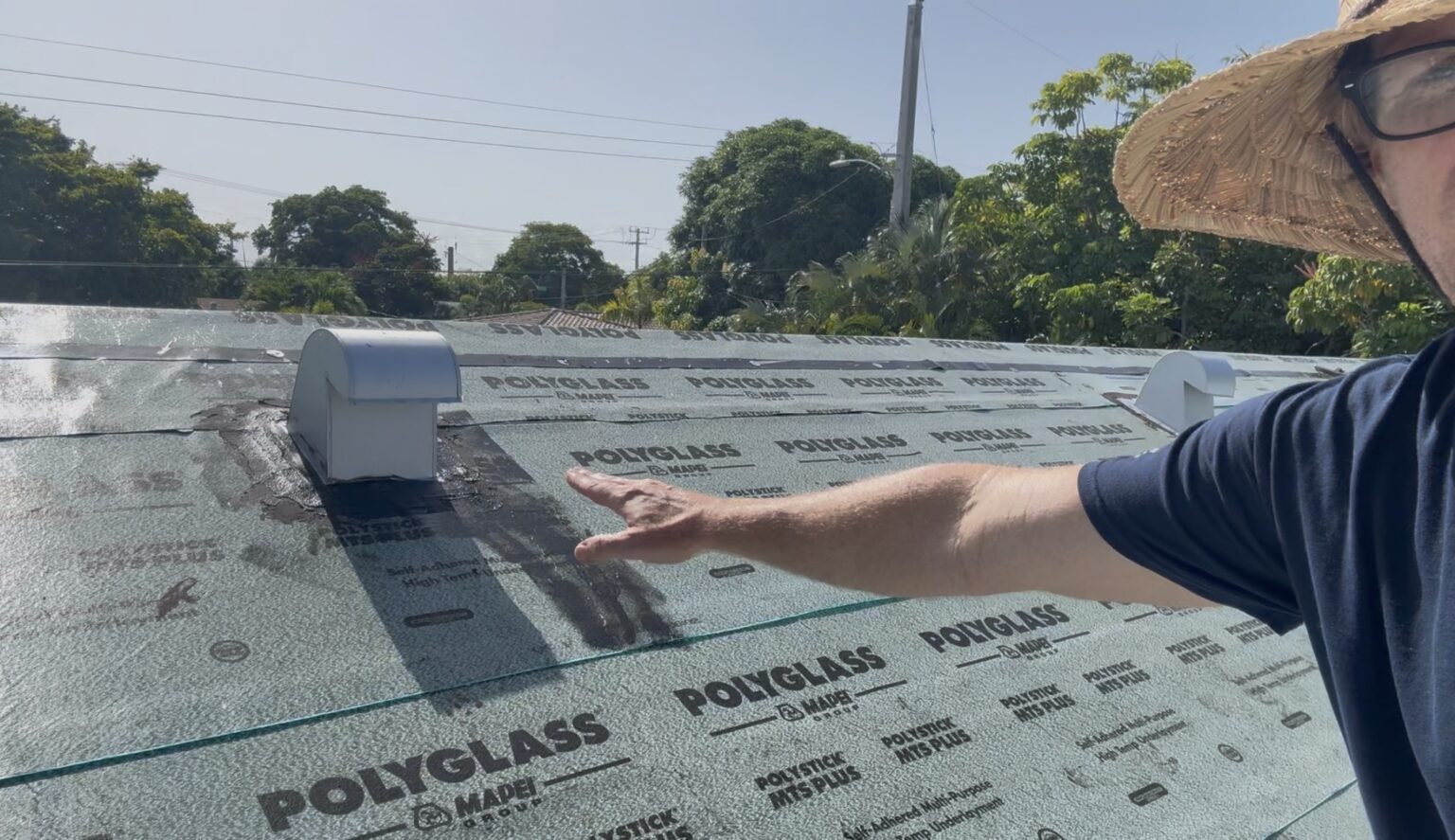 Flat / low-slope roofing membrane install by Access Impact