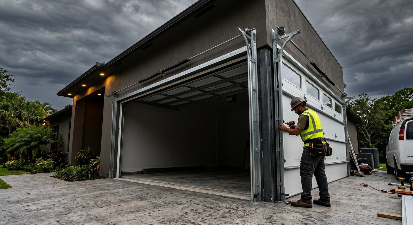 Hurricane Garage Door Installation: What Homeowners Must Know