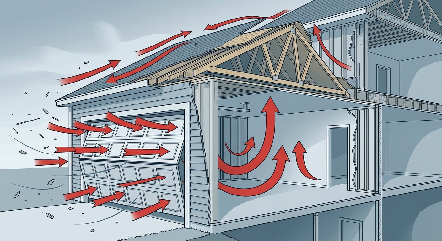 Why the Garage Door Is a Hurricane Vulnerability Priority