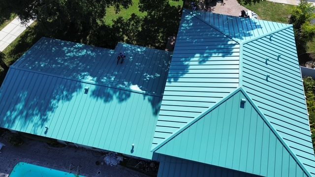 Metal roof installation in South Florida by Access Impact
