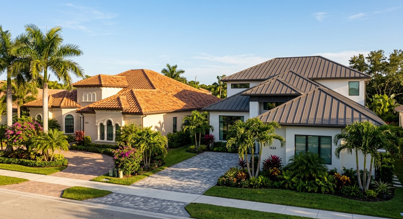 Tile vs. Metal Roof in South Florida
